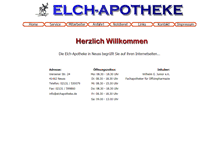 Tablet Screenshot of elchapotheke.de